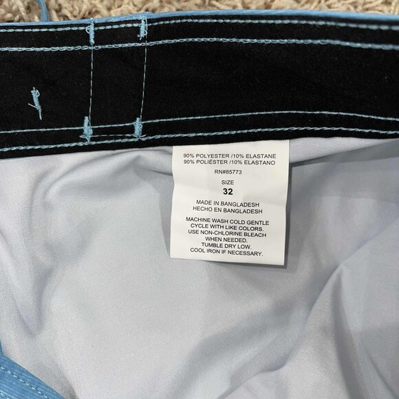 O’Neill Men’s Quick Dry Lightweight Boardshort Shorts Blue, Size 32 (New) - Picture 9 of 9
